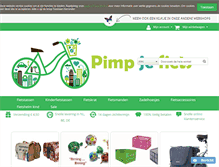 Tablet Screenshot of pimpjefiets.nl
